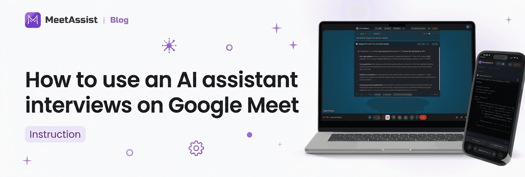 How to use an AI assistant for interviews on Google Meet (2026)